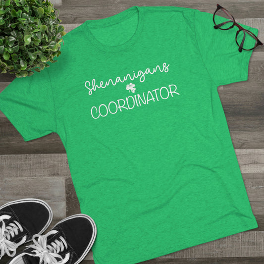 St. Patrick's Day - Shenanigans Coordinator - Funny T-Shirt by Louise Lux