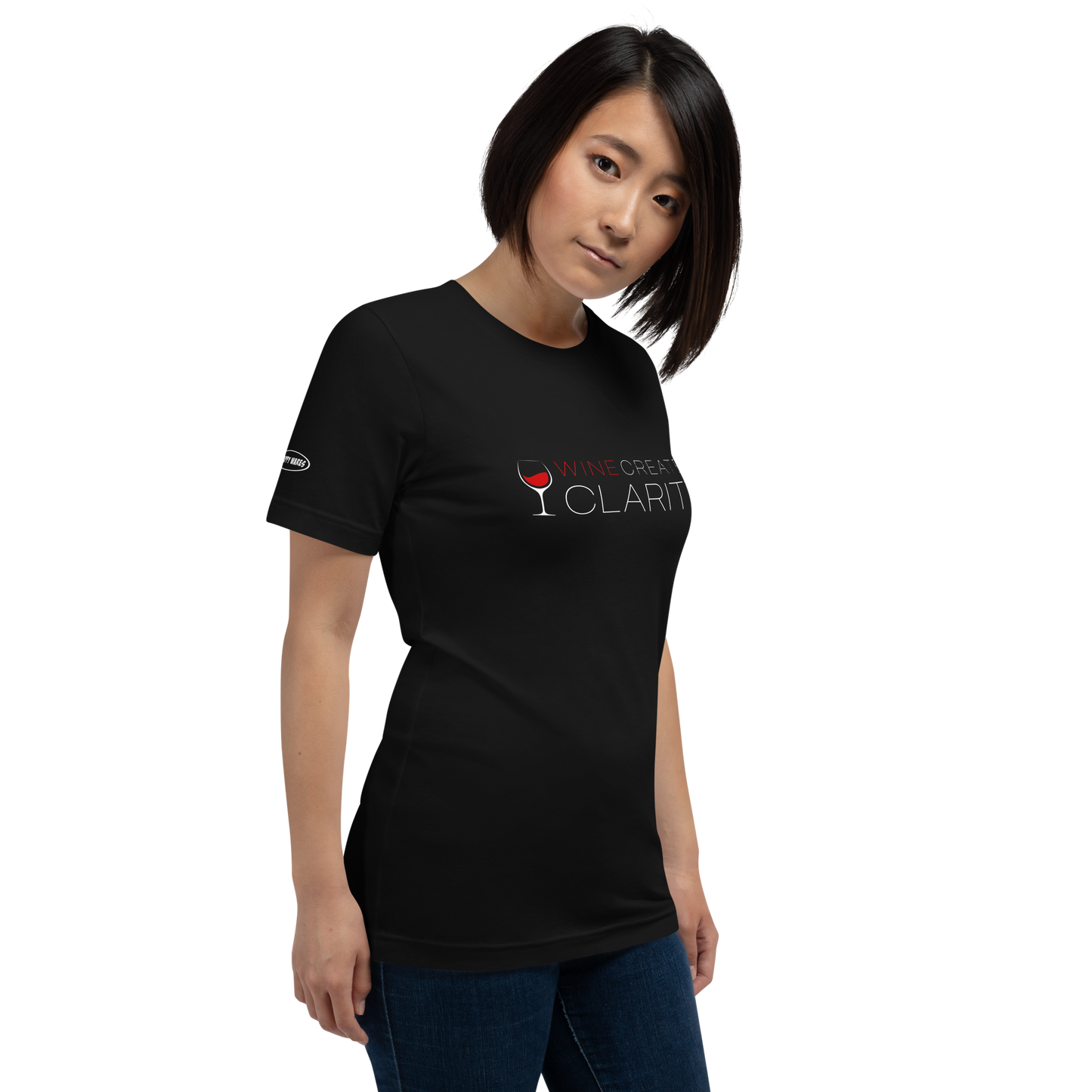 ALCOHOL - Wine Creates Clarity - Funny T-Shirt