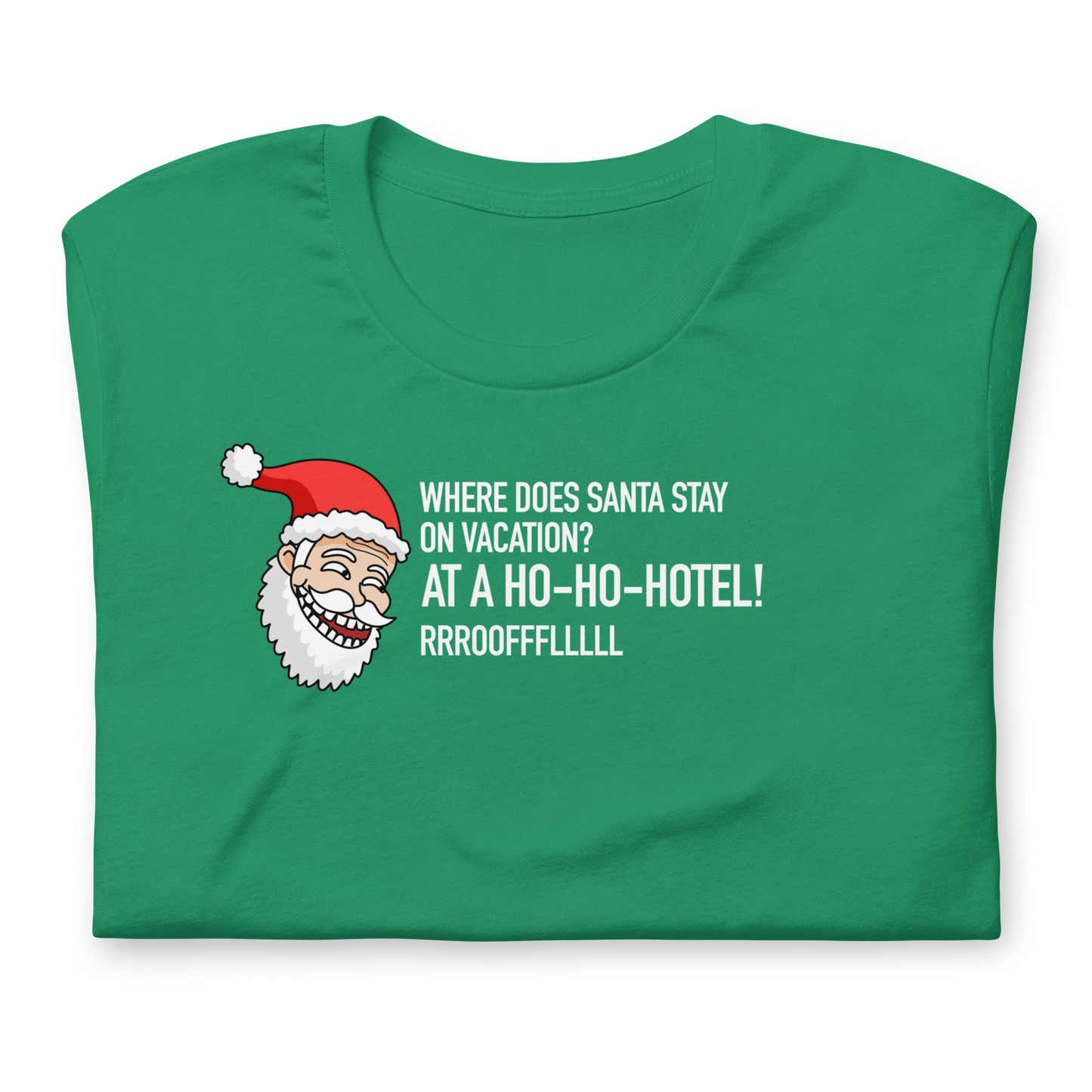 CHRISTMAS - Dad Joke Santa: Ho Ho Hotel! - Funny t-shirt