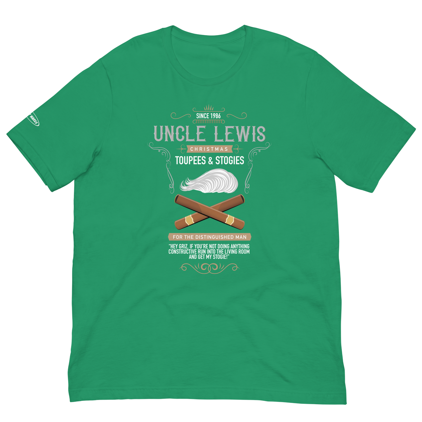 CHRISTMAS - Griswold Uncle Lewis Toupees and Stogies - Funny t-shirt