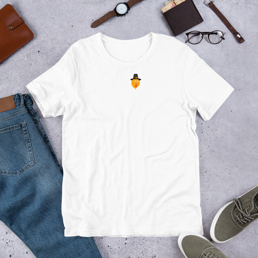 THANKSGIVING - Skeleton Turkey Balloon - Funny t-shirt