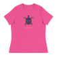 Women's - CANCUN - Tribal Vibrant Turtle T-Shirt