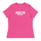Women's - Adultin Ain Eazy - Funny T-Shirt